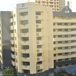 Colonnade Residence as seen from the 7th floor of Corinthian Plaza, which also lies along Legaspi St.
